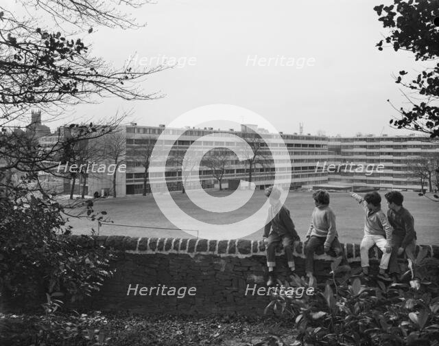 Victoria Park Estate, Macclesfield, Cheshire East, Cheshire, 18/04/1968. Creator: John Laing plc.