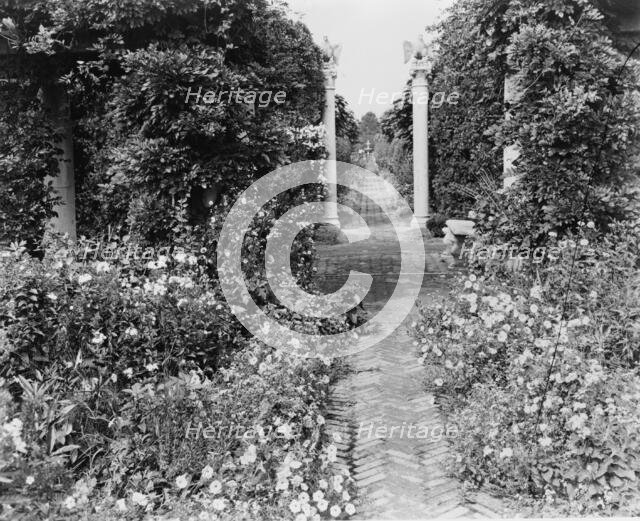 "The Orchard," James Lawrence Breese house, 151 Hill Street, Southampton, New York, 1912. Creator: Frances Benjamin Johnston.