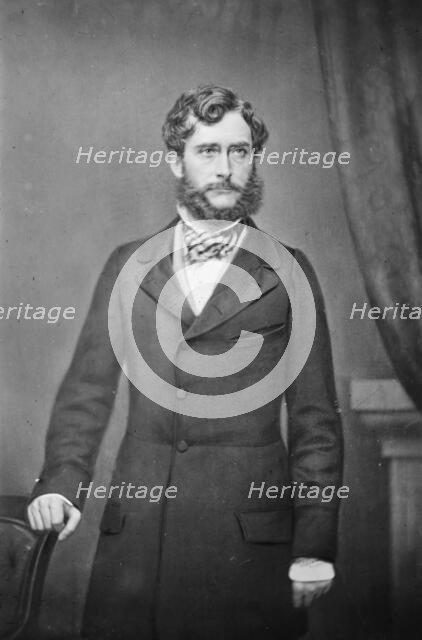 John Lathrop Motley, between 1855 and 1865. Creator: Unknown.