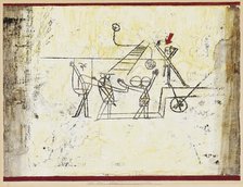 Schlussbild einer Tragikomödie (Final Scene of a Tragicomedy), 1923. Creator: Klee, Paul (1879-1940).