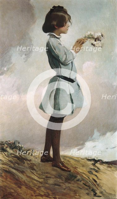 Geraldine Russell, 1902 or 1903. Creator: John White Alexander.