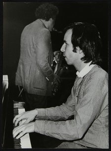 Bill Cunliffe and Steve Marcus, playing at the Royal Festival Hall, London, 1985. Artist: Denis Williams
