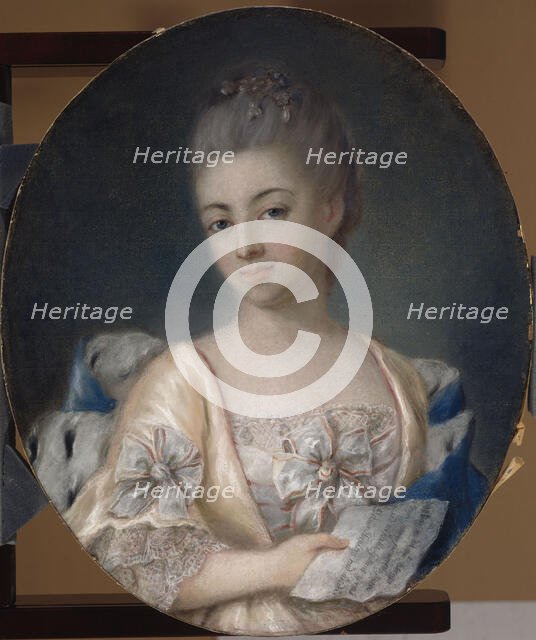 Portrait of a Lady, c1780s. Creator: Jonas Forsslund.