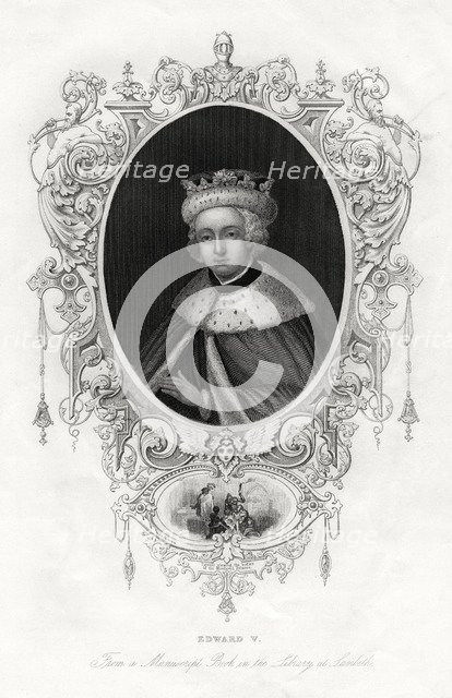 Edward V, King of England, 1860. Artist: Unknown
