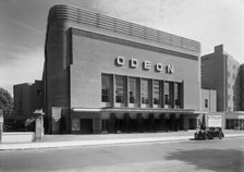 Odeon Cinema, Swiss Cottage, Camden, London, 1937. Artist: John Maltby.