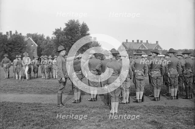 Fort Myer Tr. Camp, 1917. Creator: Harris & Ewing.