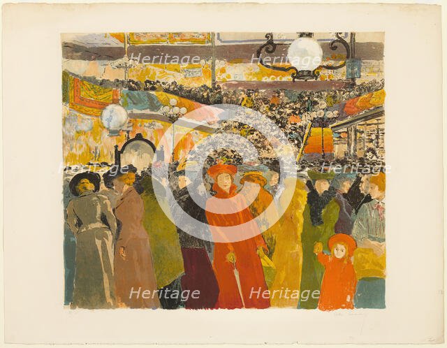 Le magazin de nouveautes, 1902. Creator: Alexandre Lunois.