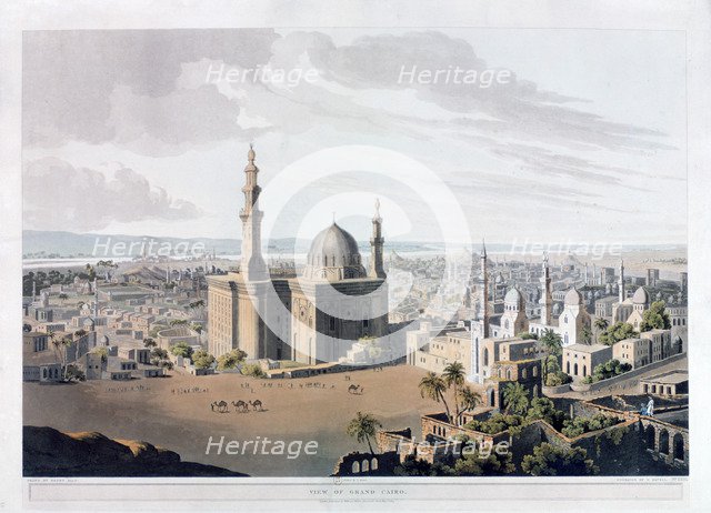 'View of Grand Cairo', Egypt, 1809.  Artist: Daniel Havell