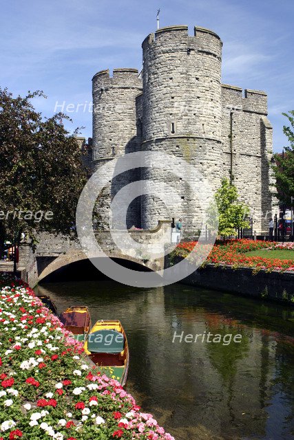 West Gate Towers, Canterbury, Kent.