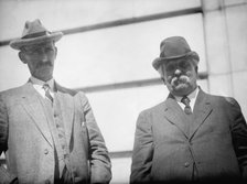 J.H. Jones, Left, with E.J. Williams, 1912. Creator: Harris & Ewing.
