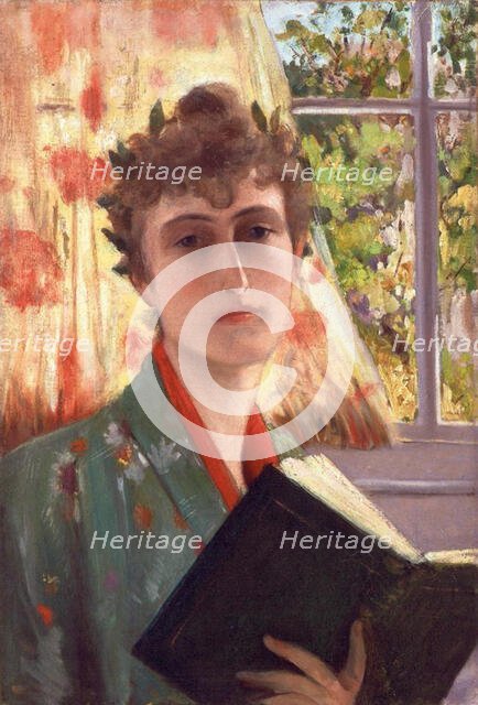 Self-portrait, c1885. Creator: Singer; Winnaretta (1865-1943).