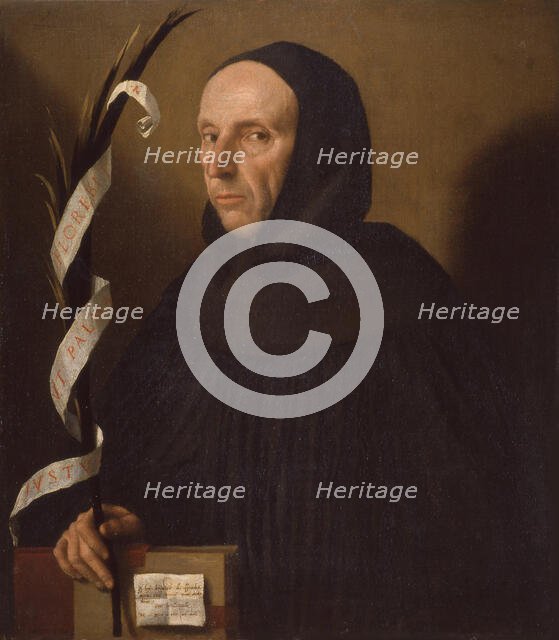 Portrait of Girolamo Savonarola, 1524. Creator: Moretto da Brescia, Alessandro (ca 1498 - 1554).