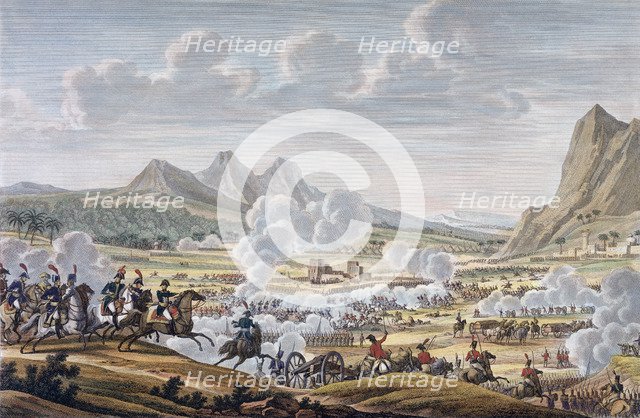 The Battle of Mount Tabor, 27 Ventose, Year 7 (17 February 1799).  Artist: Louis Francois Couche