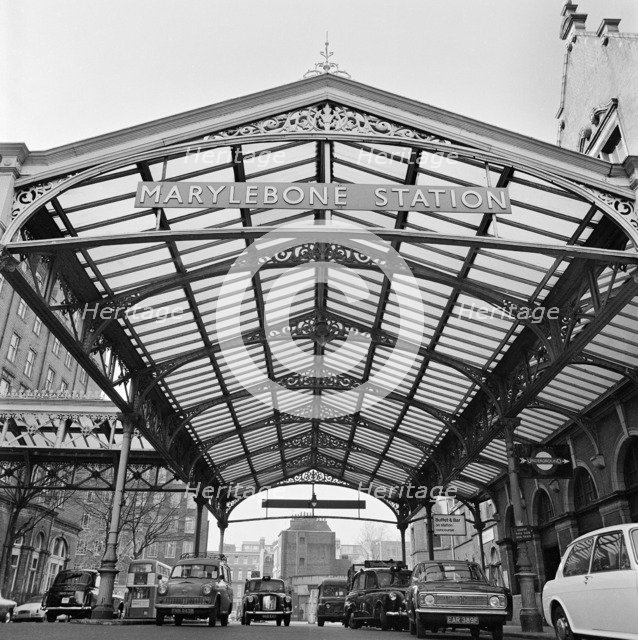 Marylebone Station, London, 1960-1972. Artist: John Gay