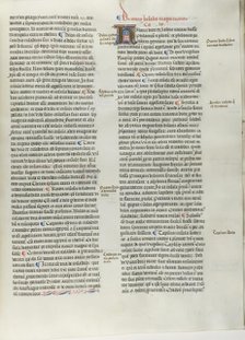 Folio Six from Burchard of Sion's De locis ac mirabilibus mundi, or an Illuminated Geog..., c. 1460. Creator: Burchard of Mount Sion.