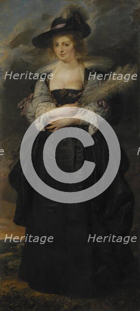 Portrait of Hélène Fourment, c 1630-1631. Creator: Rubens, Pieter Paul (1577-1640).