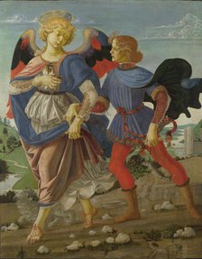 Tobias and the Angel, ca 1470-1475. Creator: Verrocchio, Andrea del (1437-1488).
