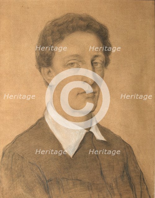 Portrait of the poet Alexander Blok (1880-1921), 1906. Artist: Gippius, Tatyana Nikolaevna (1877-?)