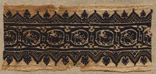 Fragment, Probably Part of a Clavus, 400s - 600s. Creator: Unknown.