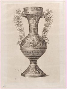 Spanish Vase, 1862. Creator: Jules-Ferdinand Jacquemart.