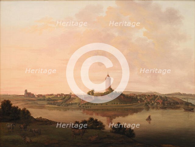 View of Vordingborg, 1810. Creator: Heinrich August Grosch.