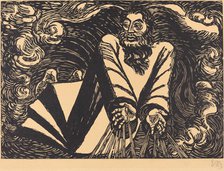 The First Day, 1920. Creator: Ernst Barlach.