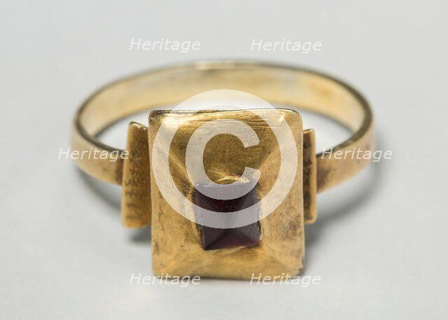 Tart Mold Ring, France, 13th century. Creator: Unknown.