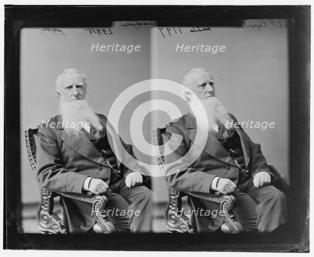 Allen Taylor Caperton of West Virginia, 1865-1880.  Creator: Unknown.