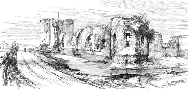 Irish Sketches: Ballintuber Castle, County Roscommon, 1880. Creator: Unknown.