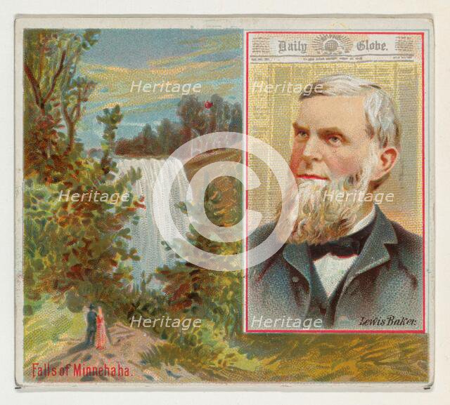 Lewis Baker, St. Paul Daily Globe, from the American Editors series (N35) for Allen & Gint..., 1887. Creator: Allen & Ginter.
