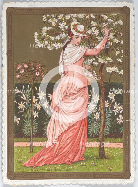 Valentine, 1876. Creator: Walter Crane.