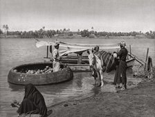 Transport in Iraq, 1925. Artist: A Kerim