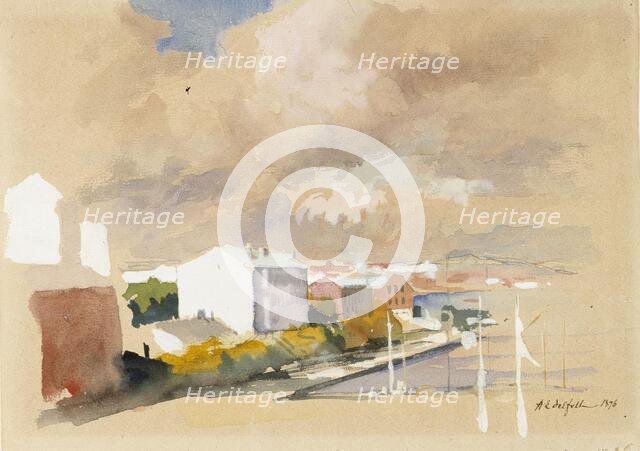 Landscape, 1896. Creator: Albert Edelfelt.