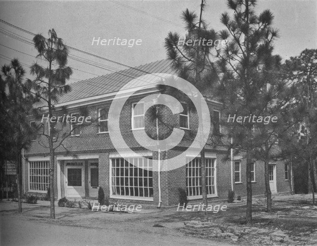 Shop building at Pinehurst, North Carolina, 1925. Artist: Unknown.