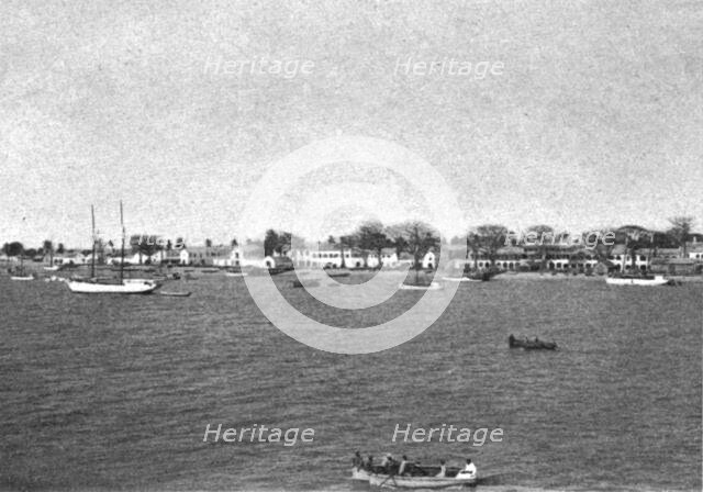 ''Bathurst. Vue generale; L'Ouest Africain', 1914. Creator: Unknown.