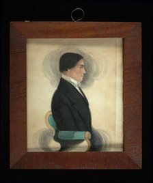 Portrait of a Gentleman, ca. 1850. Creator: James Sanford Ellsworth.
