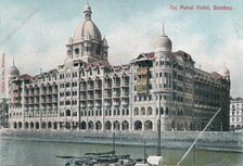Taj Mahal Palace Hotel, Bombay, India, 20th century. Artist: Unknown