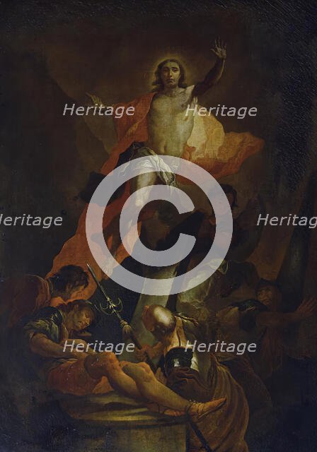 Resurrection of Christ, c1750/1770. Creator: Franz Xaver Wagenschon.