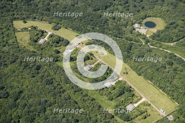 Chattenden Magazines armament depot, Medway, 2024. Creator: Damian Grady.