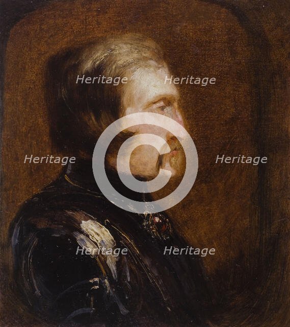 Autoportrait en armure. Creator: Felix Francois Georges Philibert Ziem.