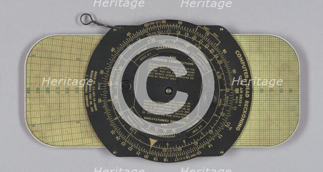 Type AN 5835-1 dead reckoning computer owned by Fenton B. Sands, 1944-1948. Creator: J. B. Carroll Company.