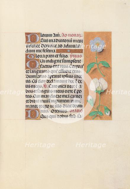 Hours of Queen Isabella the Catholic, Queen of Spain: Fol. 47r, c. 1500. Creator: Master of the First Prayerbook of Maximillian (Flemish, c. 1444-1519); Associates, and.