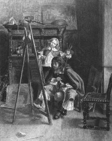 'The Brothers Van De Velde', after J.L.E. Meissonier', c1880-83. Creator: A Gerard Darbiche.