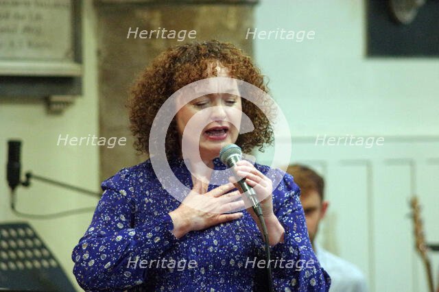 Zoe Francis, Zoe Francis and Friends, Chris Coull Promotion, St Andrew’s Church, Hove, July 2025. Creator: Brian O'Connor.