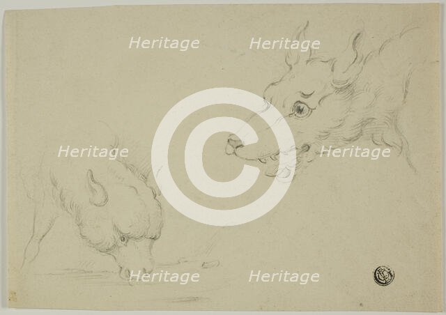Wolf and Lamb, n.d. Creator: Unknown.