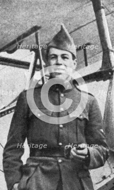 'La Bataille de la Somme; Americain mort pour la France: l'aviateur americain Victor Chapman', 1916. Creator: Unknown.