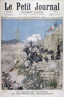 The defence of Mazagran, Algeria, 1896. Artist: Henri Meyer