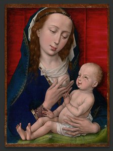 Virgin and Child, 1460/65. Creator: Workshop of Rogier van der Weyden.