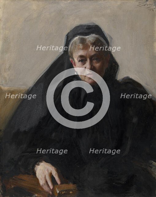 Maria Sheldon Scammon, 1895. Creator: Anders Leonard Zorn.