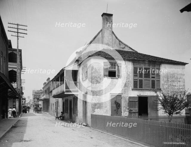 St. George Street, St. Augustine, Fla., c1903. Creator: Unknown.